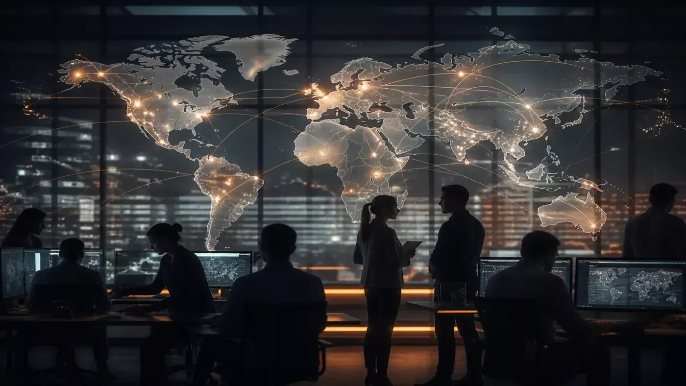 Global technology team and company story