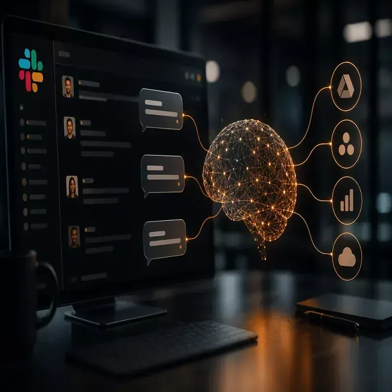 AI assistant connected to an operations team's internal knowledge