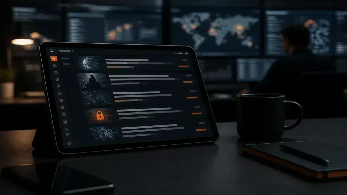 A calm and secure technology environment